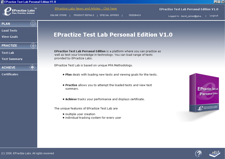 EPractize Test Lab  - Software Tester Free Certification Test icon